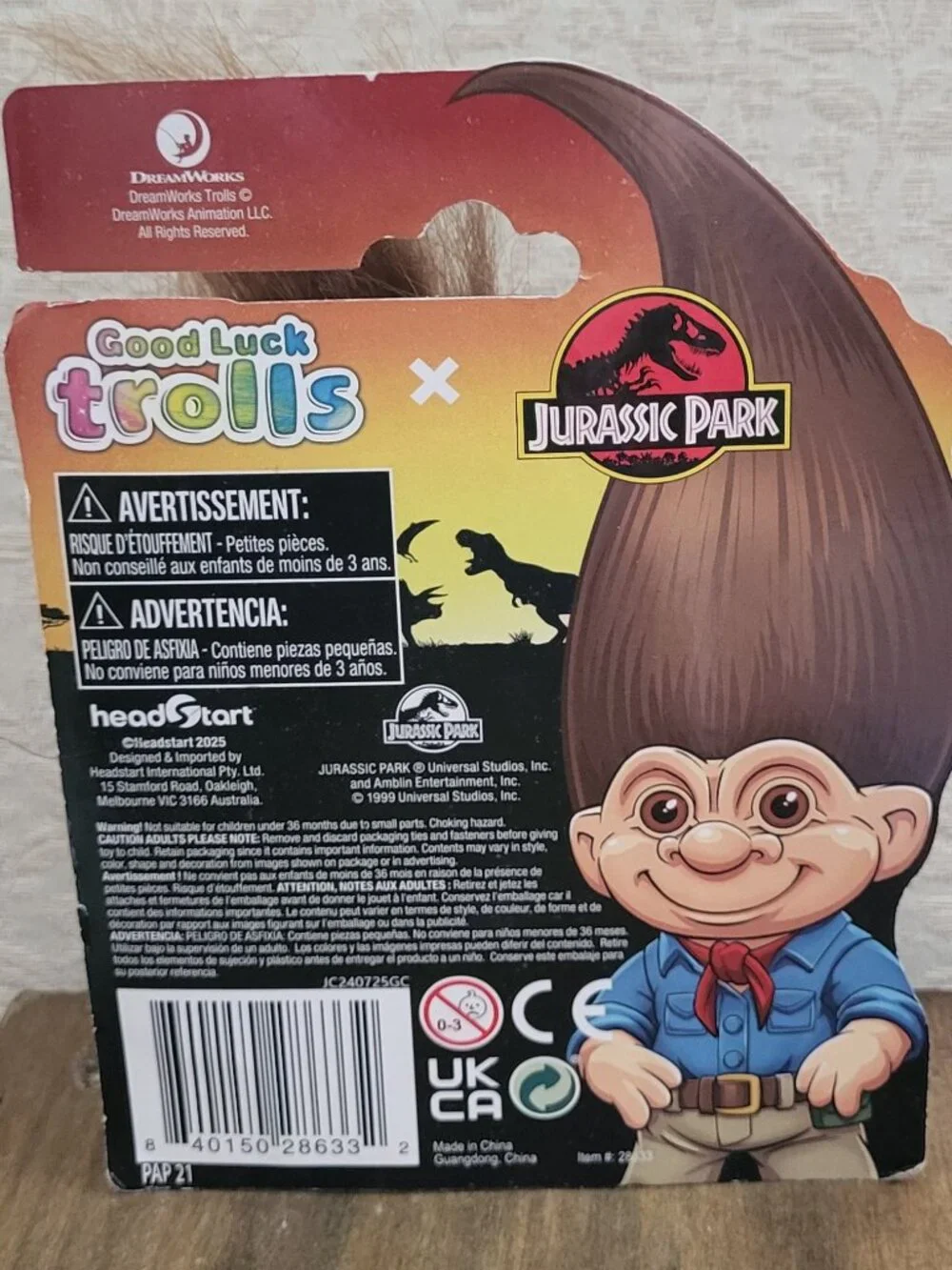 Alan Grant Jurassic Park Movie Good Luck Troll